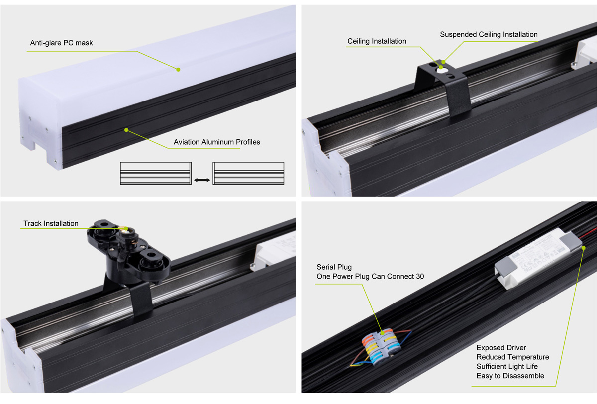 LED linear lighting